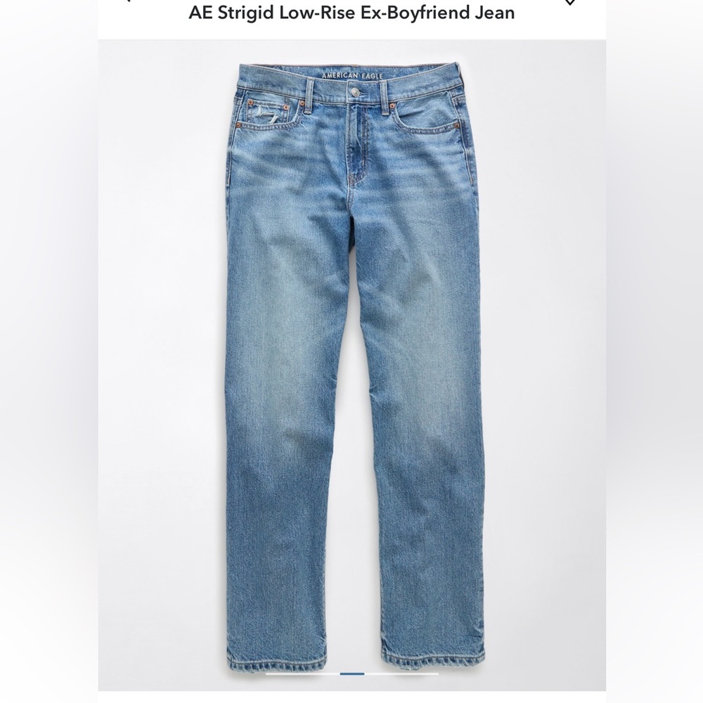 Women’s American Eagle Strigid Low Rise Ex Boyfriend Jean